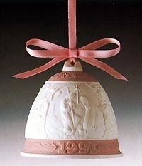 Lladro-Christmas Bell 1996