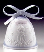 Lladro-Christmas Bell 2000 Ornament