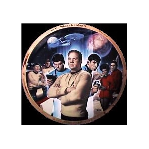 Thomas Blackshear-Star Trek Collector Plate 25th Anniversary