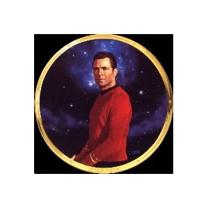 Thomas Blackshear-Star Trek Scotty 25th Anniversary Plate