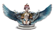 Lladro-Winged fantasy Woman