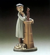 Lladro-Little Sculptor