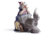 Lladro-Circus Express Clown