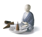 Lladro-Incense Burner (Blue)