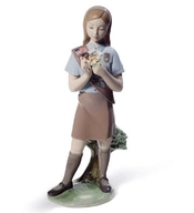 Lladro-Girl Scout Brownie