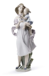 Lladro-Look Mommy!