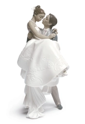 Lladro Black Legacy-THE HAPPIEST DAY (BLACK)