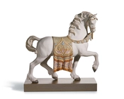 Lladro-A REGAL STEED