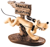 WDCC Disney Classics-The Delivery Boy Pluto Dynamite Dog