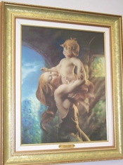 Giuseppe Armani-Abiding Love Canvas Framed Artist Proof