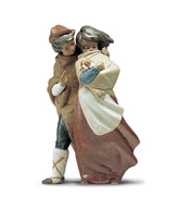 Lladro-Facing The Wind 1974-01