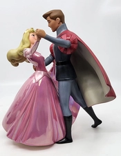 WDCC Disney Classics-Sleeping Beauty Princess Aurora And Prince Phillip A Dance In The Clouds (pink)