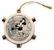 WDCC Disney Classics-Steamboat Willie Mickey Mouse Ornament