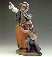 Lladro-Waiting for Sailor 1983-85