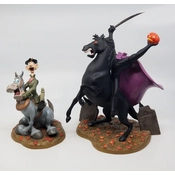 WDCC Disney Classics-Headless Horseman And Ichabod Crane