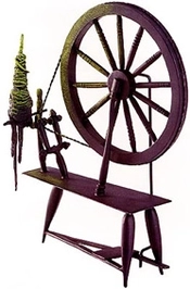 WDCC Disney Classics-Sleeping Beauty Spinning Wheel Spinning An Evil Spell