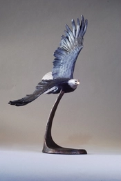 Mark Hopkins-Wings of Freedom (Bald Eagle Patina)