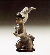 Lladro-Boy And His Bunny 1986-91