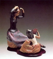 Lladro-Tying The Ribbon 1980-85