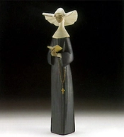 Lladro-A Prayful Moment (blue) 1996-99