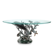 SPI Sculptures-Dolphin Seaworld Coffee Table