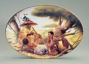 Ebony Visions-Story Teller Plate