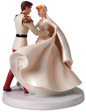 WDCC Disney Classics-Cinderella & Prince Charming Cake Topper Happily Ever After