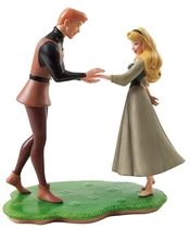 WDCC Disney Classics-Sleeping Beauty Prince Phillip And Briar Rose Chance Encounter