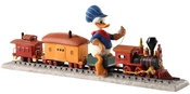 WDCC Disney Classics-Out of Scale Donald Duck on Train Backyard Whistle Stop