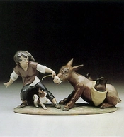 Lladro-Stubborn Donkey 1982-93