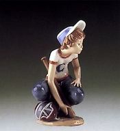 Lladro-Baseball Catcher 1985-90