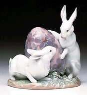 Lladro-Easter Bunnies 1992-96