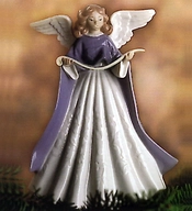 Lladro-Tree Topper (Blue)