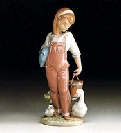 Lladro-Saturday's Child (girl) 1993-97