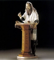 Lladro-Reading The Torah 1995-2000