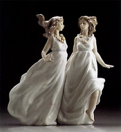 Lladro-Allegory Of Spring 1995-00