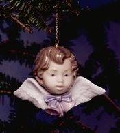 Lladro-Seraph With Bells