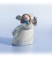 Lladro-Little Angel With Lyre