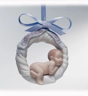 Lladro-Baby's First Christmas 2002 Ornament