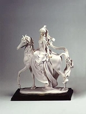 Giuseppe Armani-Lady On Horse