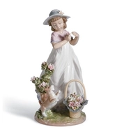 Lladro-Joy In The Garden