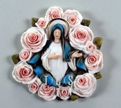 Giuseppe Armani-Madonna Of The Roses - Plaque