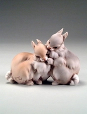 Giuseppe Armani-Two Rabbits