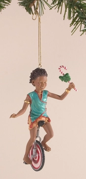 Ebony Visions-Pedalin Pete Ornament