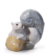 Lladro-Festive Squirrel I