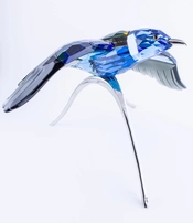 Swarovski Crystal-Blue Roller, Paradise Bird, Turquoise