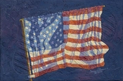 Alan Bean-First Flag