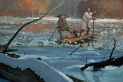 John Buxton-Washingtons Crossing 1753