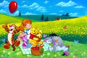 Tim Rogerson-Summer Picnic From Winnie The Pooh