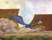 Chuck Jones-Desert Duo Road Runner